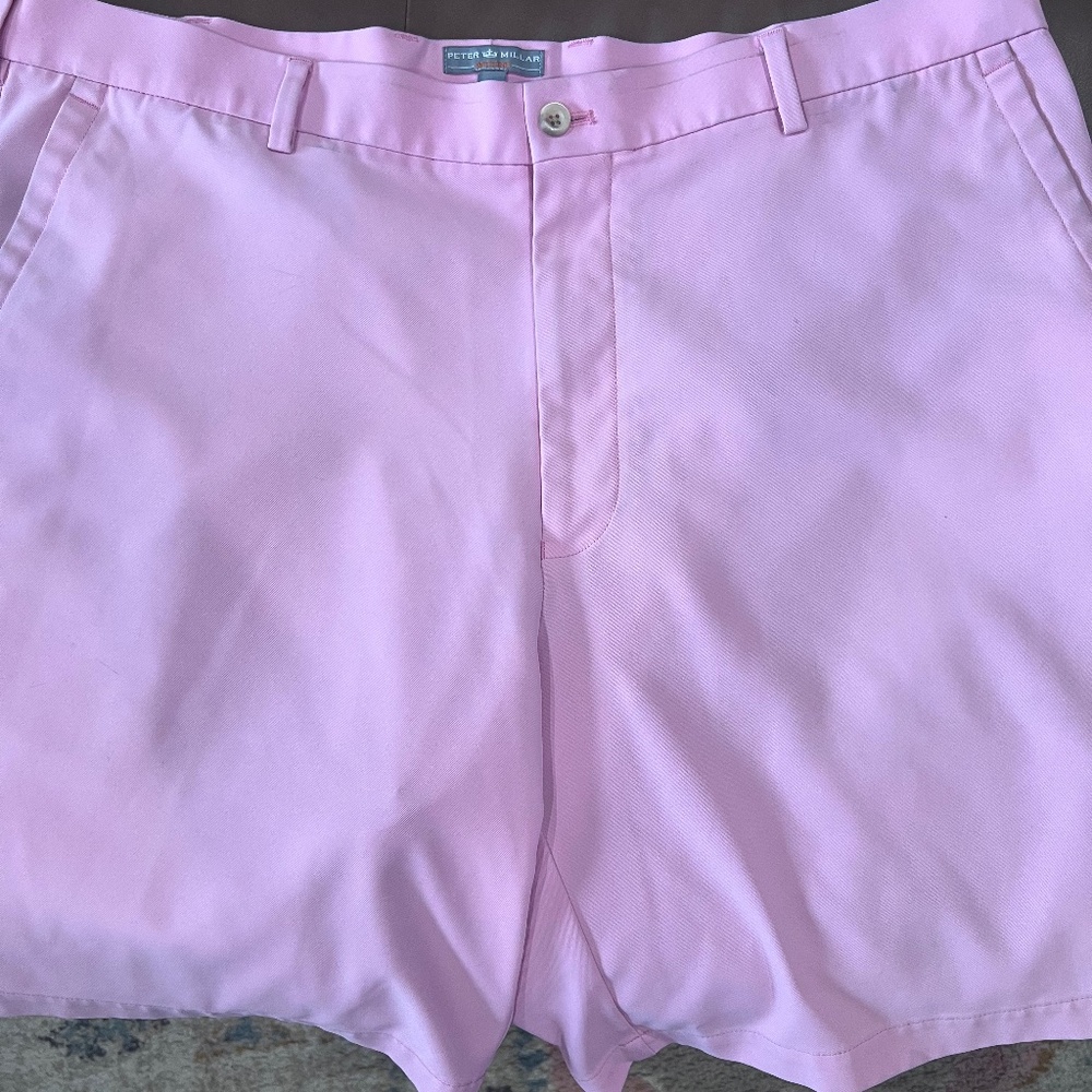 Peter Millar wicking pink shorts 40